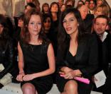 Audrey Marnay et Zoé Felix au défilé Yves Saint Laurent