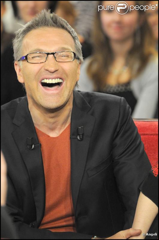 Laurent Ruquier à l'enregistrement de 