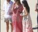 Roman Abramovich et Daria, sur la plage du Gouverneur, à Saint-Barthelemy, le 2 janvier 2010.