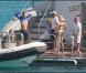 Miranda Kerr sur un superbe yacht, à Saint-Barthelemy, le 2 janvier 2010.