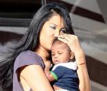 Kimora Lee et son bébé Kenzo 