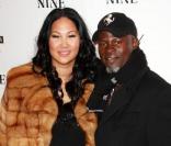 L'acteur Djimon Hounsou et le mannequin Kimora Lee