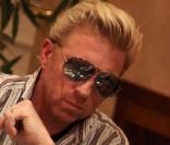 Boris Becker participe à un tournoi de poker en Autriche. 13 janvier 2010 