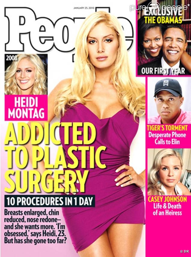 Heidi Montag en couverture du magazine  People 
