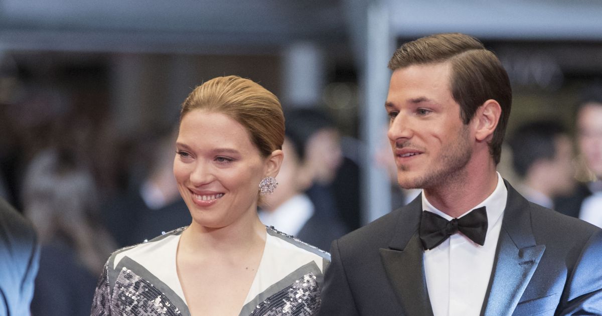 L A Seydoux Gaspard Ulliel Mont E Des Marches Du Film Juste La Fin