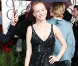 Heather Graham lors des Golden Globe 2010, le 17 janvier dernier au Beverly Hilton de Los Angeles 