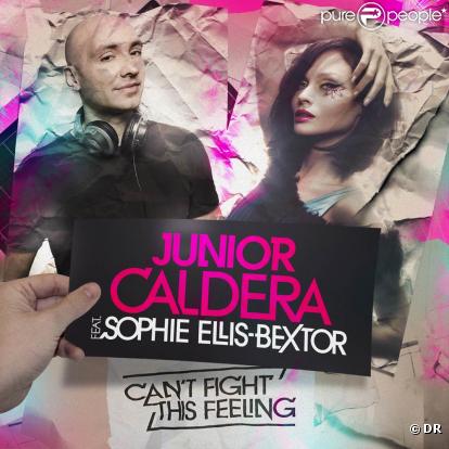 Junior Caldera a fait appel à la charmante Sophie Ellis-Bextor pour  Can't fight this feeling , extrait de son album  Debut