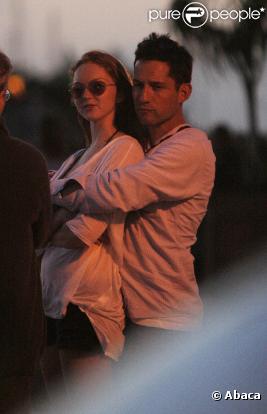 Lily Cole et son chéri Enrique Murciano à St Barthelemy