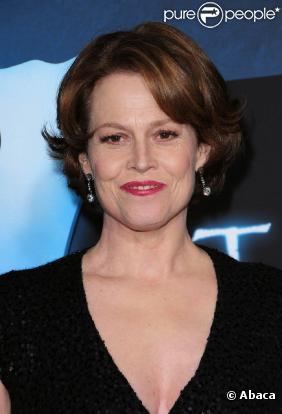 Sigourney Weaver lors de la promotion d' Avatar , en décembre 2009.