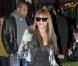 Beyoncé et son mari Jay-Z sortant du restaurant L'Avenue à Paris, le 21 janvier 2010