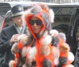 Amber Rose à Paris, le 21 janvier 2010 