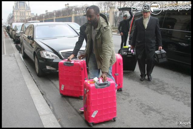 Les bagages d'Amber Rose 