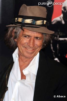 Keith Richards en mars 2008 