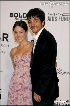 Diego Luna et sa femme Camila Sodi à Cannes en mai 2007 