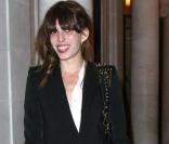 Lou Doillon au défilé Givenchy à Paris le 26 janvier 2010