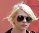 Taylor Momsen sur le tournage de Gossip Girl à New York, le 27 janvier 2010