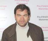 Clovis Cornillac lors du Prix d'Amérique Marionnaud 2010 à Vincennes le 31 janvier 2010