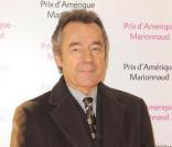 Michel Denisot lors du Prix d'Amérique Marionnaud 2010 à Vincennes le 31 janvier 2010