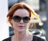 Marcia Cross et son mari Tom Mahoney font du shopping dans Brentwood à Los Angeles le 10 janvier 2010