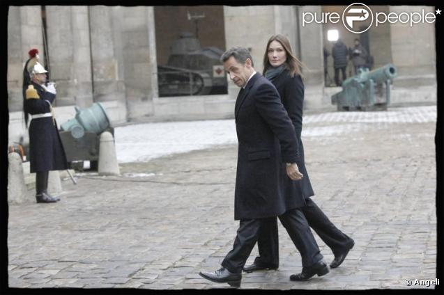 Carla Bruni et Nicolas Sarkozy 