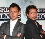 Jude Law et Robert Downey Jr. 