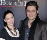 La superbe Emily Blunt et le charismatique Benicio Del Toro, à l'occasion de l'avant-première de  Wolfman , à Madrid, en Espagne, le 4 février 2010.