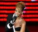 Rihanna lors du concert Superbowl Pepsi Fan on Jam pour le coup d'envoi du Superbowl le 4 février 2010 à Miami Beach