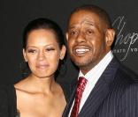 Forest Whitaker et sa jolie épouse Keisha vraiment ravissante à l'occasion du 25e Festival International du Film de Santa Monica, au Arlington Theatre, le 5 février 2010.