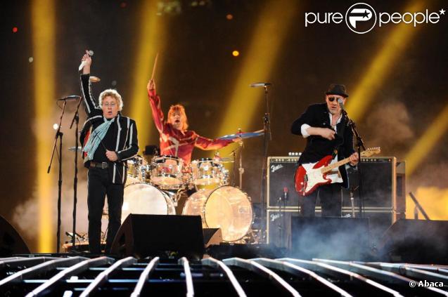 The Who au Superbowl 2010, à Miami. 7/02/2010