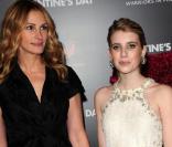 Julia Roberts et Emma Roberts à la première de Valentine's Day le 8 février à Los Angeles
