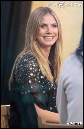 Heidi Klum à New York