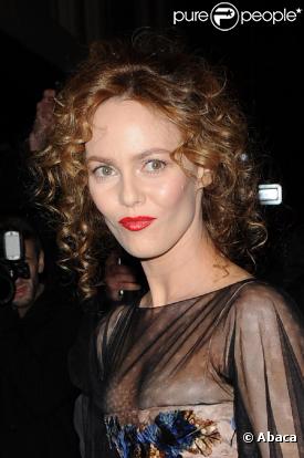 Vanessa Paradis à New York pour une soirée organisée par la maison Chanel. Le 9 février 2010