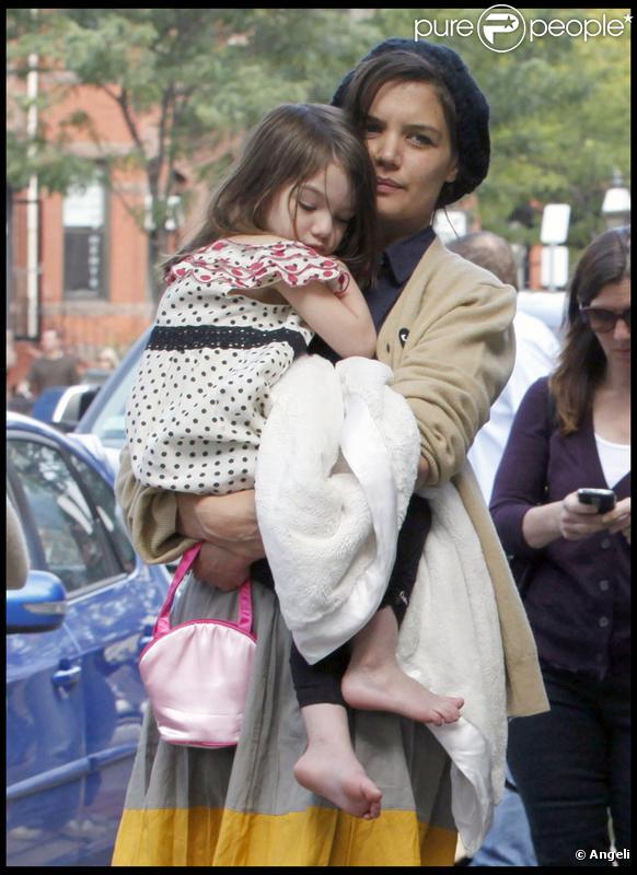 Suri Cruise et Katie Holmes 
