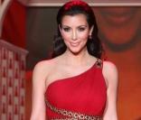 Kim Kardashian lors d'un défilé spécial robes rouges à New York le 11 février