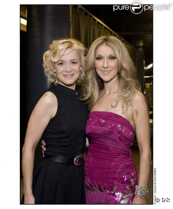 Véronic DiCaire et Céline Dion