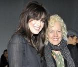 Daisy Lowe et Ellen Von Unwerth au défilé Diesel le 16/02/10 à New York 