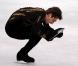 Brian Joubert, lors de son programme libre, aux Jeux Olympiques de Vancouver, le 18 février 2010.