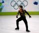 Brian Joubert, lors de son programme libre, aux Jeux Olympiques de Vancouver, le 18 février 2010.