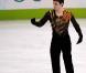 Brian Joubert, lors de son programme libre, aux Jeux Olympiques de Vancouver, le 18 février 2010.