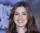 Anne Hathaway fait la promo d'Alice au pays des merveilles, à Hollywood & Highland. Février 2009