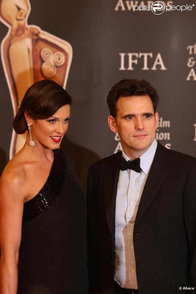 Matt Dillon et Glenda Gilson à la 7e édition des Irish Film and Television Awards. 20/02/2010 