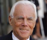 Le créateur Giorgio Armani