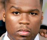 Pour 50 Cent, tout est dans le regard ! Et le regard qui tue du rappeur vaut beaucoup plus que... 50 cents !