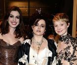 Anne Hathaway, Helena Bonham Carter et Mia Wasikowska à l'avant-première d' Alice au pays des merveilles , à Londres, le 25 février 2010 !