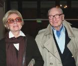 Michèle Morgan et Gérard Oury 