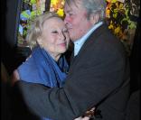 Michèle Morgan et Alain Delon 