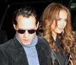 Jennifer Lopez et Marc Anthony après le <i>Saturday Night Live</i>, à New York, le 27 février 2010 !