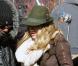 Blake Lively sur le tournage de Gossip Girl, le 1er mars 2010