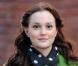 Leighton Meester sur le tournage de Gossip Girl, le 1er mars 2010