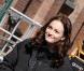 Leighton Meester sur le tournage de Gossip Girl, le 1er mars 2010